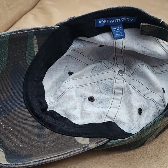 Port Authority Camo Baseball Cap - Picture 3 of 5
